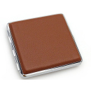 Cigarette Case display 12x "Gentleman" with rubber band, capacity 20 cigarettes