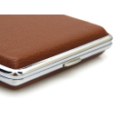 Cigarette Case display 12x "Gentleman" with rubber band, capacity 20 cigarettes