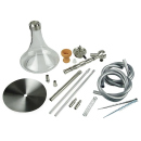 Shisha "Phantasma", Verschraubbar, 2 Schläuche, 70 cm