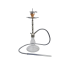 Shisha "Silhouette" Silber, 60 cm, 1 Schlauch
