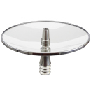 Shisha "Silhouette" Silber, 60 cm, 1 Schlauch