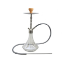 Hookah "Illustria" white, 60 cm, 1 hose
