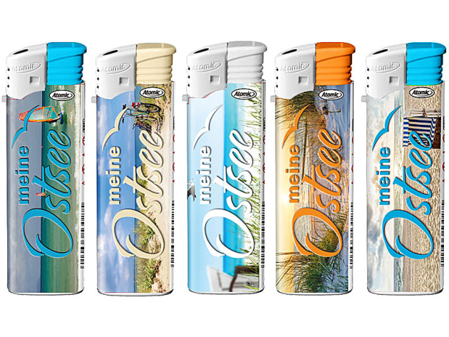 Elektrofeuerzeuge "Ostsee" 50er Display