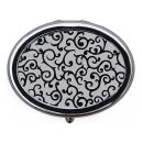 Taschenascher "Crystal Pattern" Ø 5 cm, 12er Display