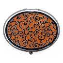 Taschenascher "Crystal Pattern" Ø 5 cm, 12er Display