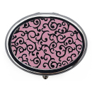 Taschenascher "Crystal Pattern" Ø 5 cm, 12er Display