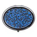 Taschenascher "Crystal Pattern" Ø 5 cm, 12er Display