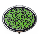 Taschenascher "Crystal Pattern" Ø 5 cm, 12er Display