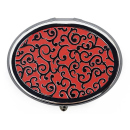 Taschenascher "Crystal Pattern" Ø 5 cm, 12er Display