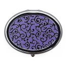 Taschenascher "Crystal Pattern" Ø 5 cm, 12er Display