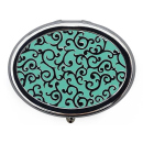 Taschenascher "Crystal Pattern" Ø 5 cm, 12er Display