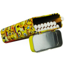 Zigarettenboxen "Emojis", Metall, f&uuml;r 20...