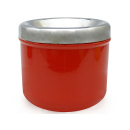 Aschenbecher Metall Rot &Oslash; 9,5cm