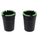 Autoaschenbecher "Schwarz mit...