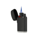 Storm Lighters "Rubber" Black, Jet-Flame, 20p...