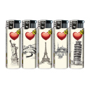 Electric Lighters "Wahrzeichen"  50p...