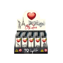 Electric Lighters "Wahrzeichen"  50p Display