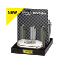 Clipper Metal Large CARBON, inkl. Geschenkboxen, 12er...