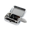 Taschenascher "Square" bunt, 9er Display