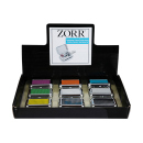 Taschenascher "Square" bunt, 9er Display