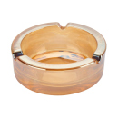 Glasaschenbecher "Metallic"  Ø 9,1cm, 8er Display