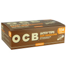 OCB Filter Slim Activ Tips Unbleached - Virgin Aktivkohle...