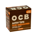 OCB Filter Slim Activ Tips Virgin Aktivkohle 7mm, 50 Stück