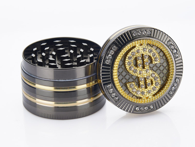 Grinder "Bling-Bling Dollar" 4p Ø 50mm