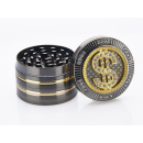 Grinder "Bling-Bling Dollar" 4-tlg. Ø 50mm