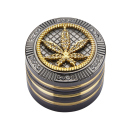 Grinder "Bling-Bling Leaf" 4-tlg. Ø 50mm