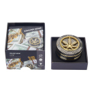 Grinder "Bling-Bling Leaf" 4-tlg. Ø 50mm