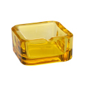 Ashtray "Smoke" glass 7,3x7,3cm, 12p Display