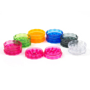 Grinder "Coney" Kunststoff 2-tlg., 6-fach sort. Ø 48mm, 24er Display