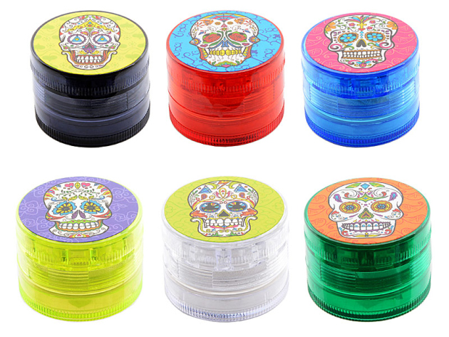 Grinder "La Catrina" Kunststoff 4-tlg. Ø 50mm, 24er Display