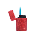 Storm Lighters "Leather Look" blue jet-flame, 20p display