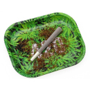 Metal swivel base "green 420" small, 14x18 cm