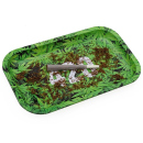 Metal swivel base "green 420" small, 14x18 cm