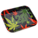 Metall Drehunterlage "black 420" large, 34x27x3 cm