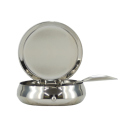 Taschenascher "Atomic Chrom", &Oslash; 5,0cm,...