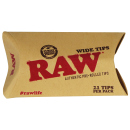 RAW - Filter Tips Prerolled Wide, 20 P&auml;ckchen...