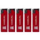 Elektrofeuerzeuge "Hamburg" 50er Display