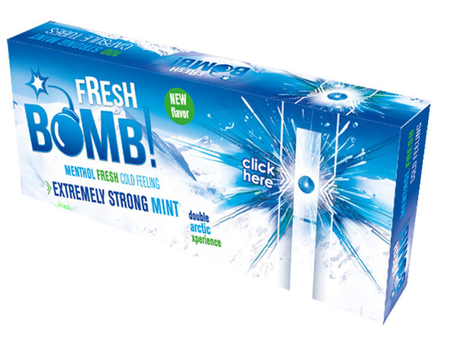 Fresh Bomb Artic, 5er Gebinde zu je 100 Hülsen
