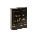 Flachmann "Lederoptik" Hellbraun; 7oz