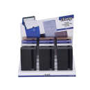 Zigarettenboxen "Drops" Slim, für 20 Zig., 4 Farben sort., 12er Display