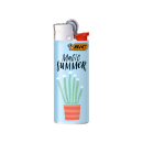 BIC Mini J25 Reibrad Feuerzeuge "Summer Cactus", 50er Display*