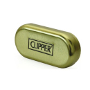 Clipper Metal Large LEAVES GOLD, 12er Display