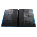 Neutrales Sammelalbum in Blau (max.360 Karten / 20 Seiten) für Pokemon, Yu-Gi-Oh, Match Attax etc.