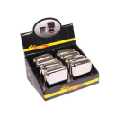 Taschenascher "Chrom", Quadratisch, 8er...