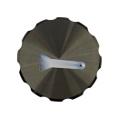 OCB Grinder "Classic", schwarz;  ca. 4,3x5,1 cm