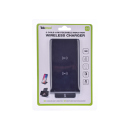 Tekmee kabelloses Ladegerät, 15W, faltbar, 14 x7 x1,5cm, schwarz